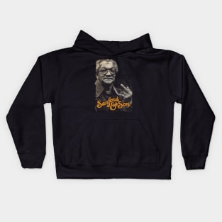 Middle finger Redd Foxx Kids Hoodie